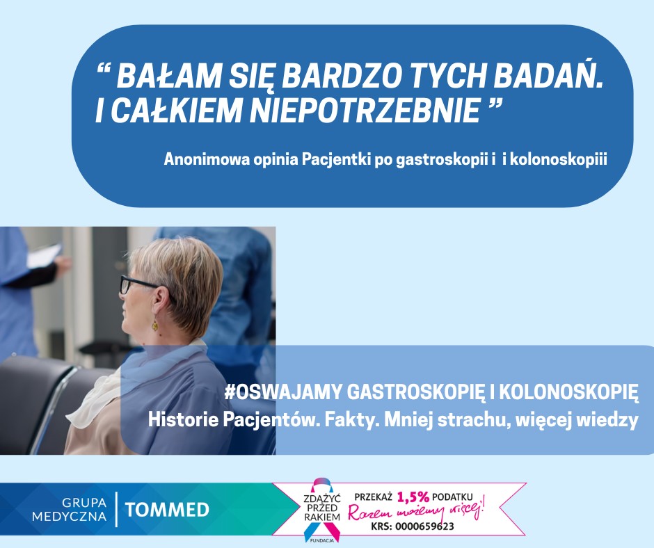 Oswajamy gastroskopię. Szczeg&oacute;ły w treści